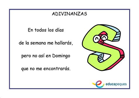 Adivinanzas .